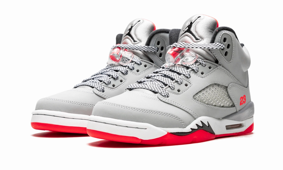 Air Jordan 5 Retro GS "Hot Lava" safety accessories racing footwear