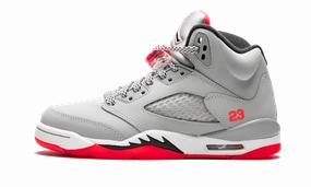running for a positive mindset Air Jordan 5 Retro GS "Hot Lava"