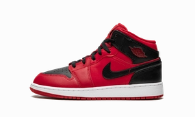 Air Jordan 1 Mid GS "Reverse Bred" Distinctive cushioning Quick design