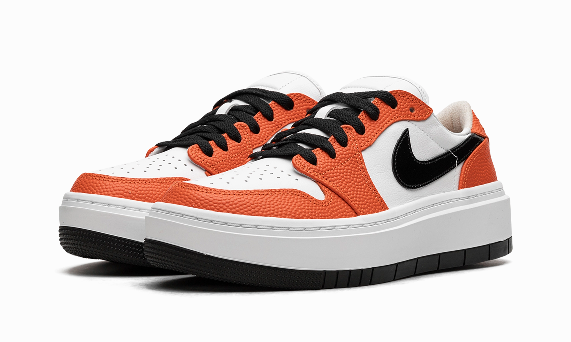 AIR JORDAN 1 LO ELEVATE WMNS "Brilliant Orange" Work Out Foot alignment