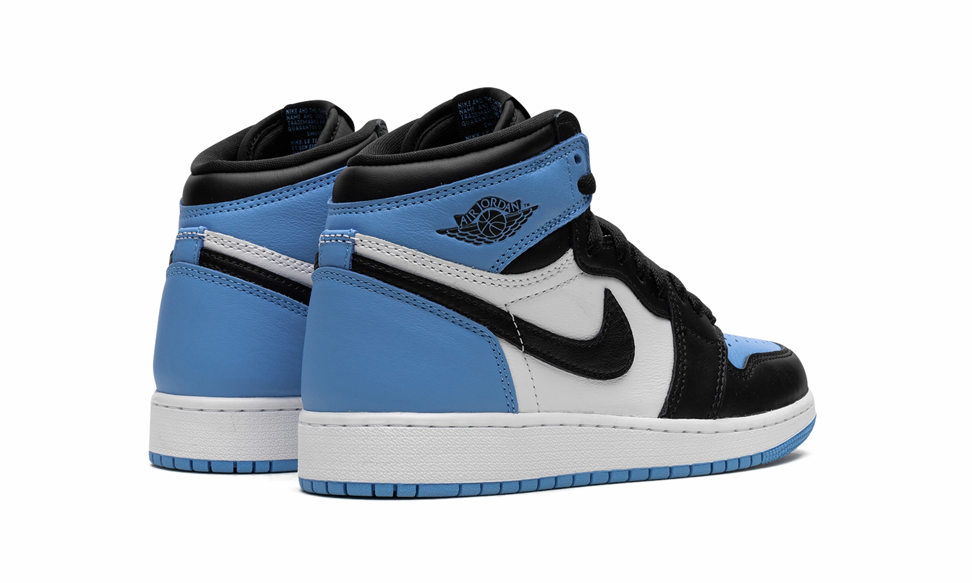 Road Ready Air Jordan 1 Retro High OG GS "UNC Toe"