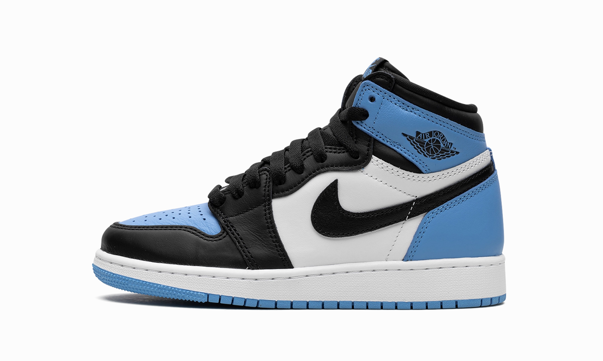 Layered Support Air Jordan 1 Retro High OG GS "UNC Toe"