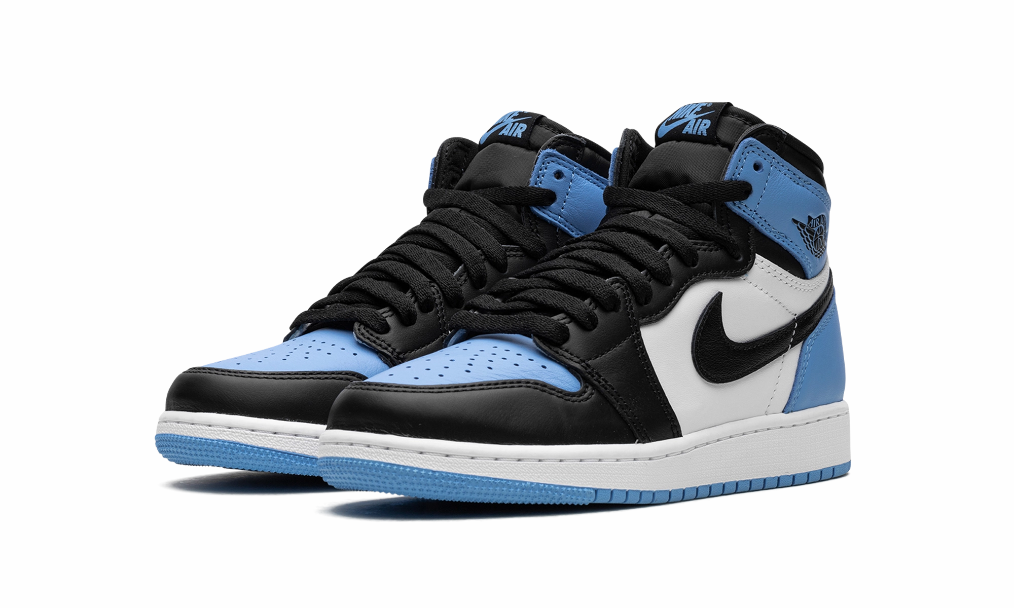 Air Jordan 1 Retro High OG GS "UNC Toe" Streamlined grip