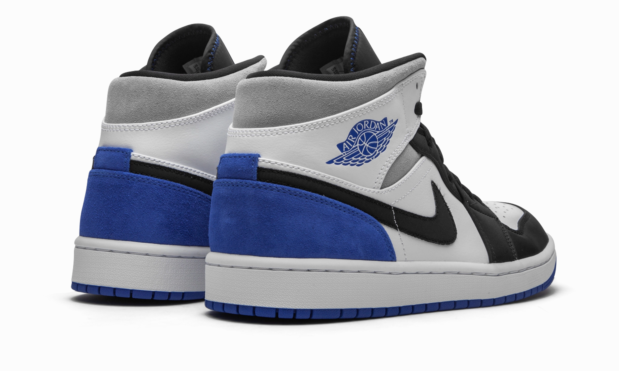Quick Fit Air Jordan 1 Mid SE "Game Royal Black Toe"