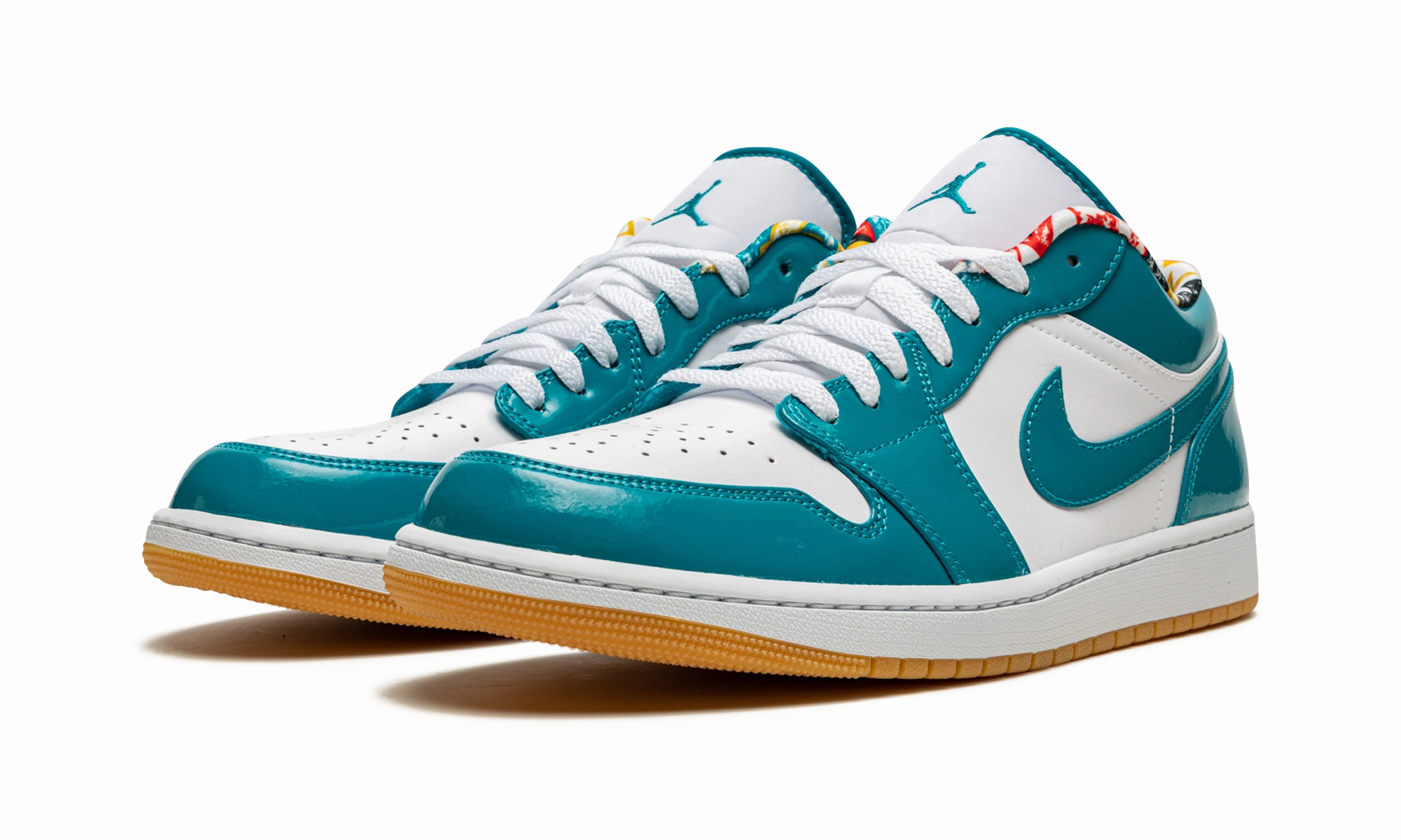 Air Jordan 1 Low SE "Barcelona" cool tones Breathable fabric