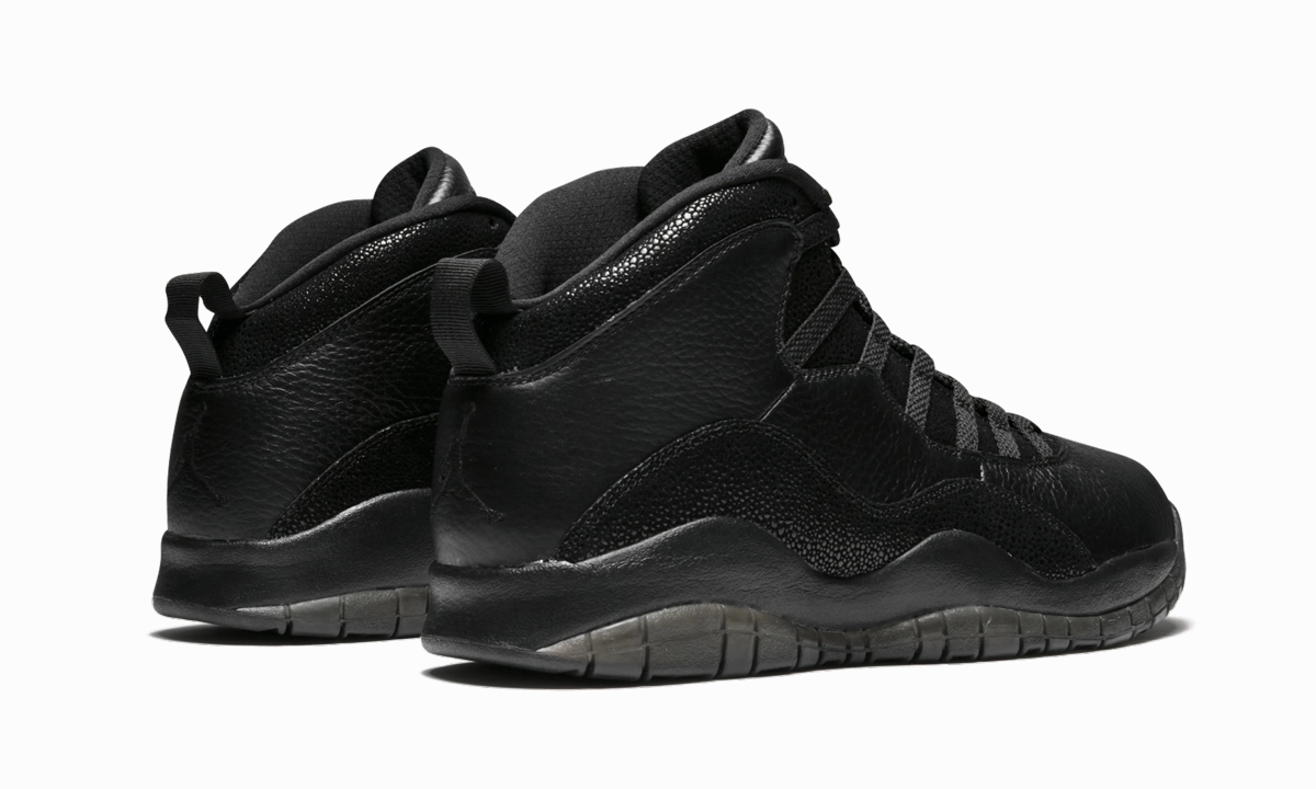 park accessory shock - absorbing shoes Air Jordan 10 Retro OVO "Black"