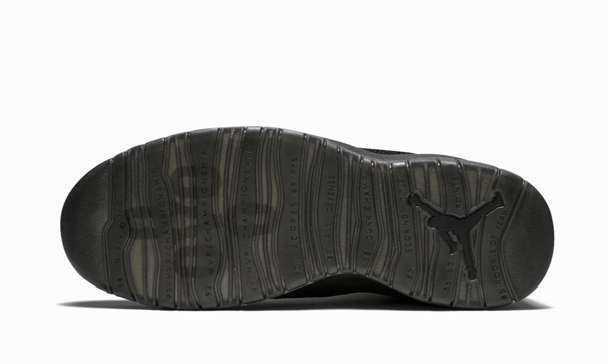 Air Jordan 10 Retro OVO "Black" teenagers' style