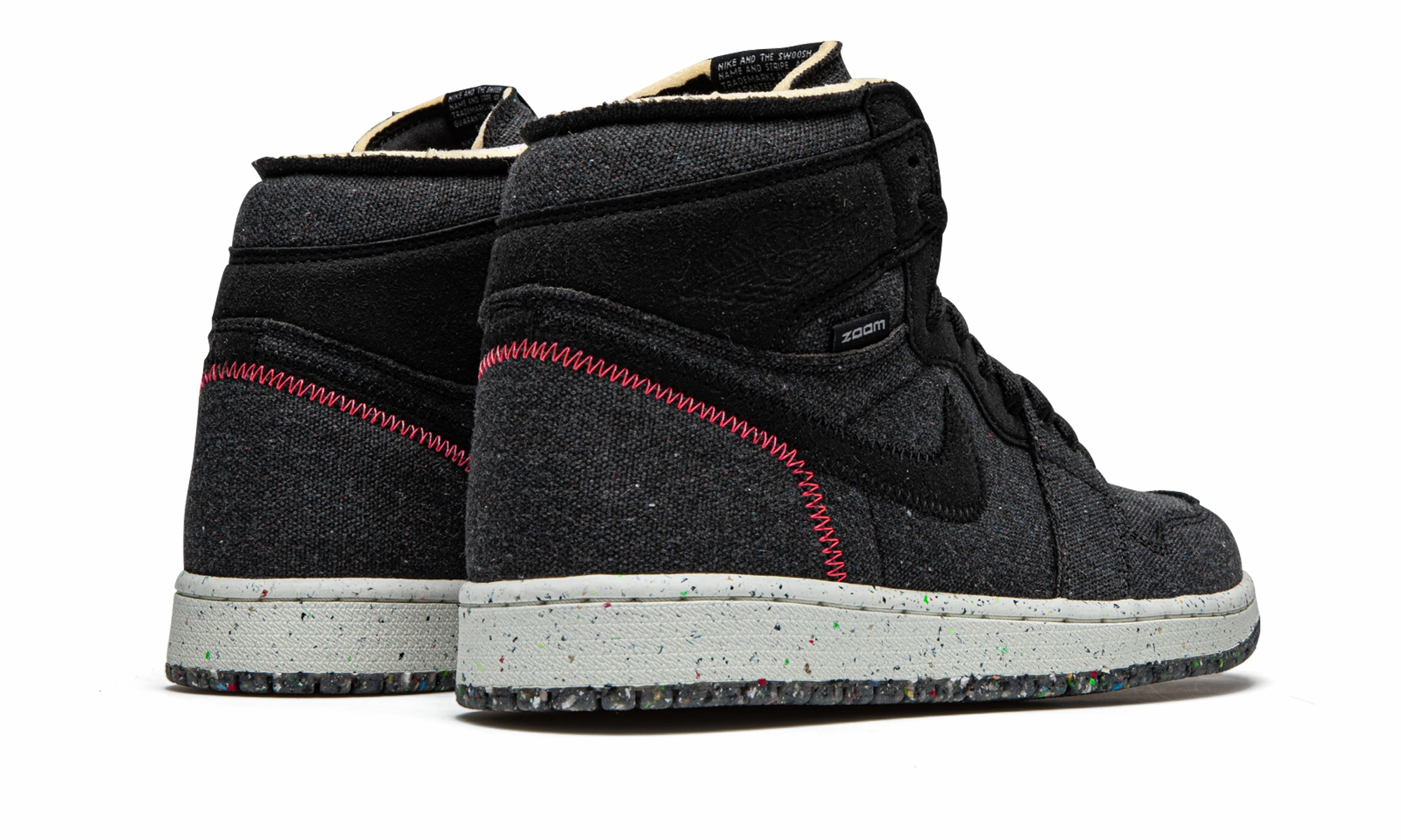 Air Jordan 1 Retro High OG Zoom "Crater" Travel Flex Exclusive traction