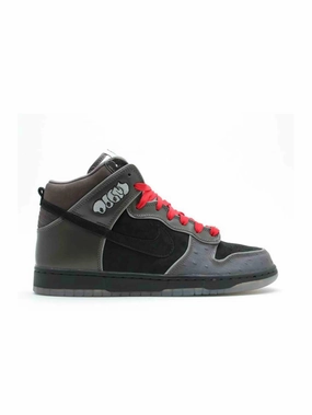 Nike SB Dunk High MF Doom Joint Stability running on gravel shoes