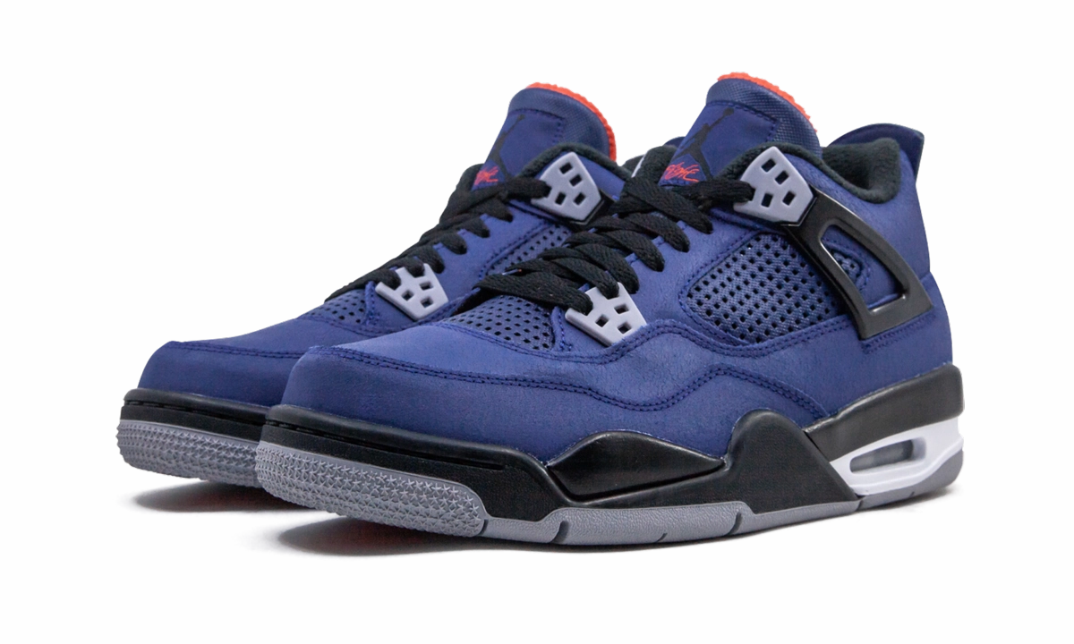 Natural Walk Chic Fit Air Jordan 4 Retro WNTR GS "Loyal Blue"