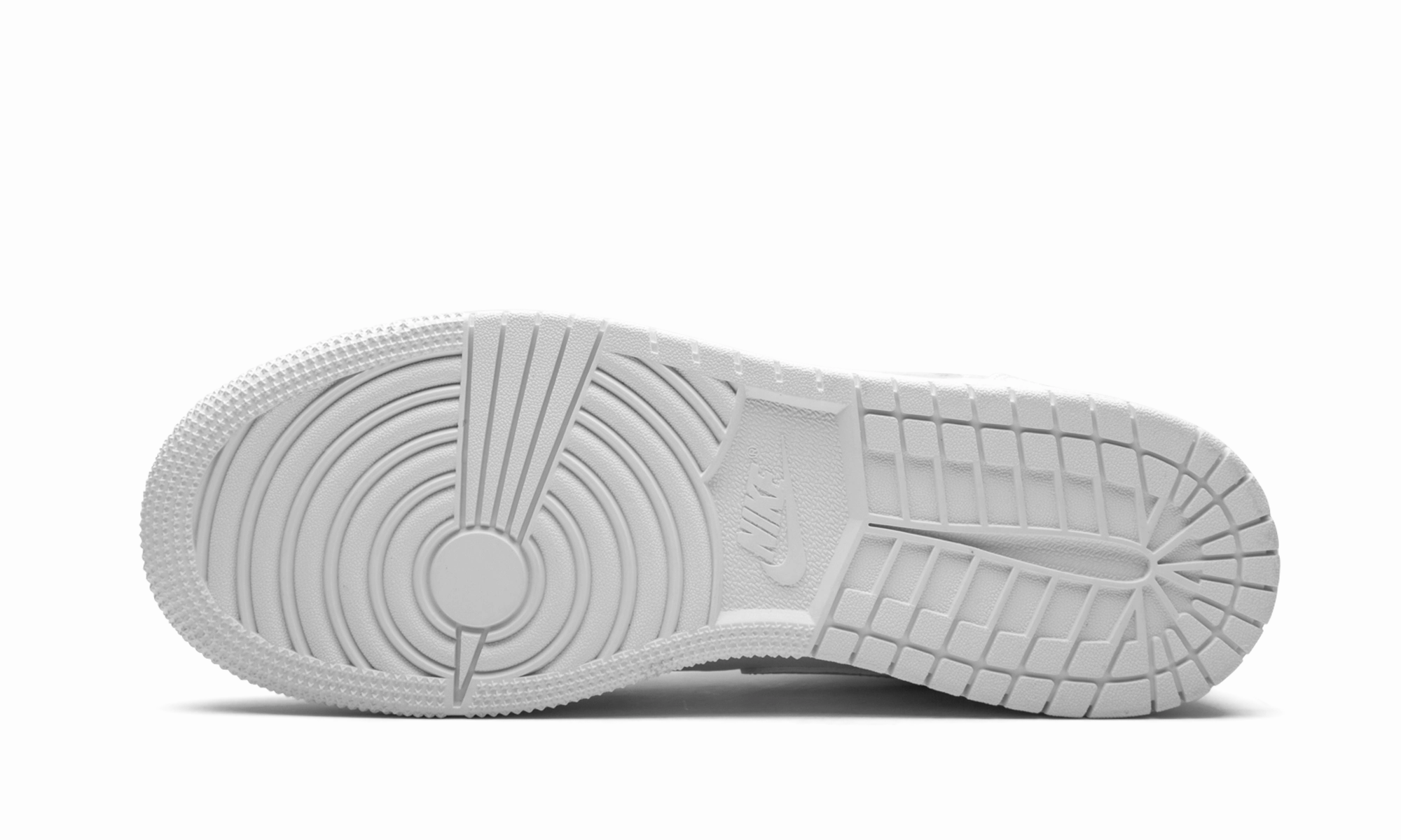 Strong Traction Air Jordan 1 Mid GS "Triple White"