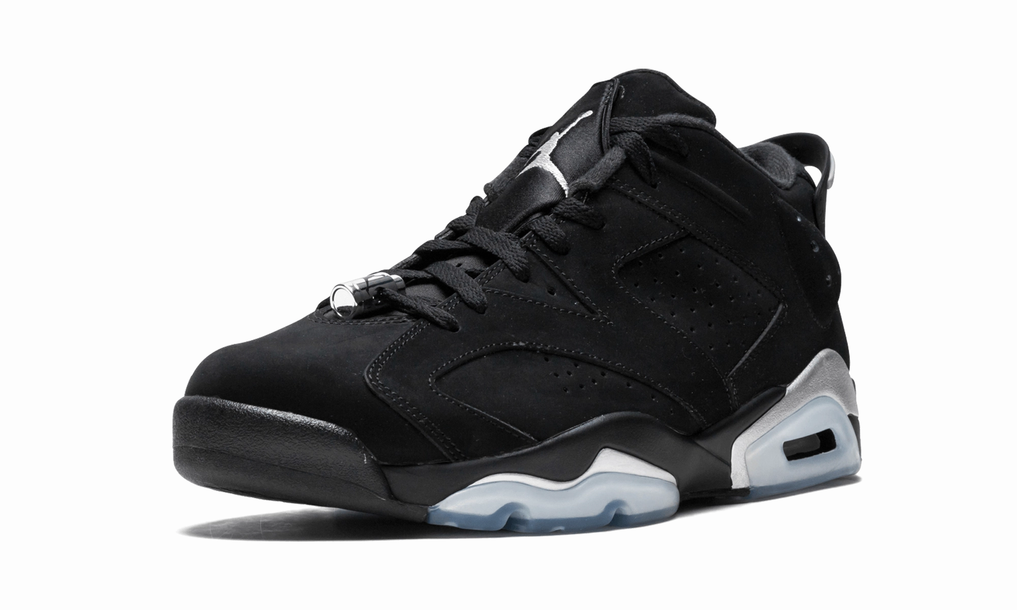 monochrome shoes running balance training Air Jordan 6 Retro Low "Metallic Silver"