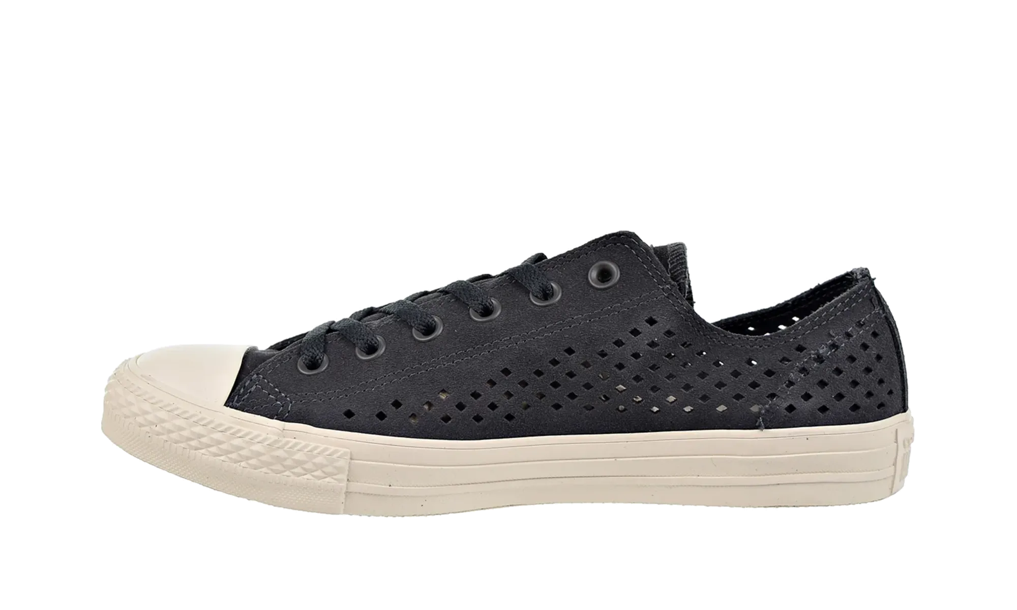 Chuck Taylor All Star Ox "Perforated Core Black/Cloud White" Street Pic Comfortable Step Shoes