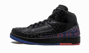 Air Jordan 2 Retro BHM GS "Black History Month" Speed-Friendly Slip Free