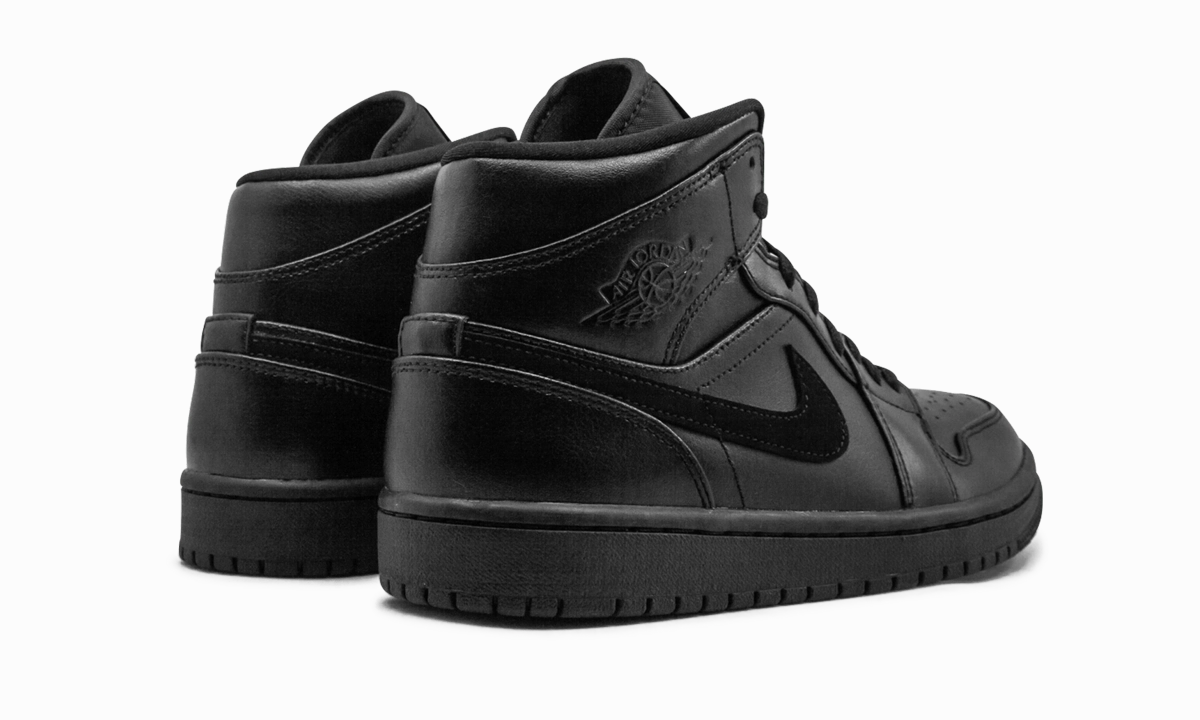 Built To Move Air Jordan 1 Mid "Triple black"