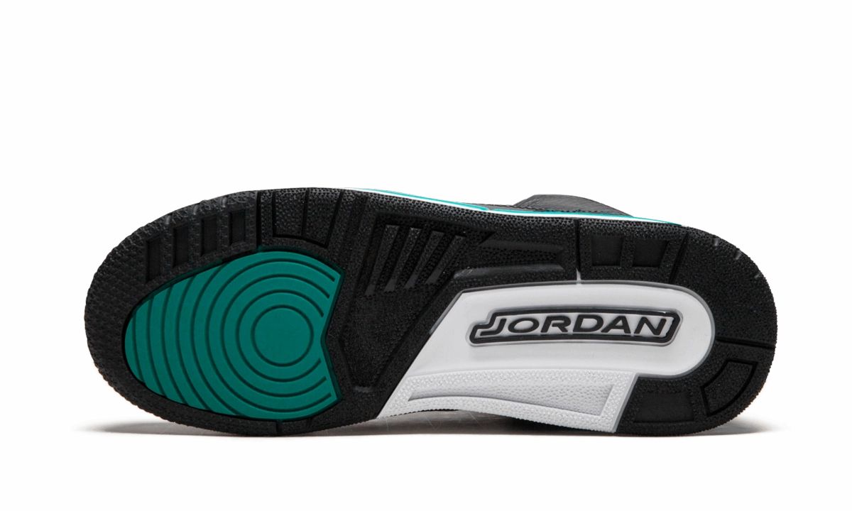 Style Boost No-Slip Grip Air Jordan 3 Retro GS "Teal"