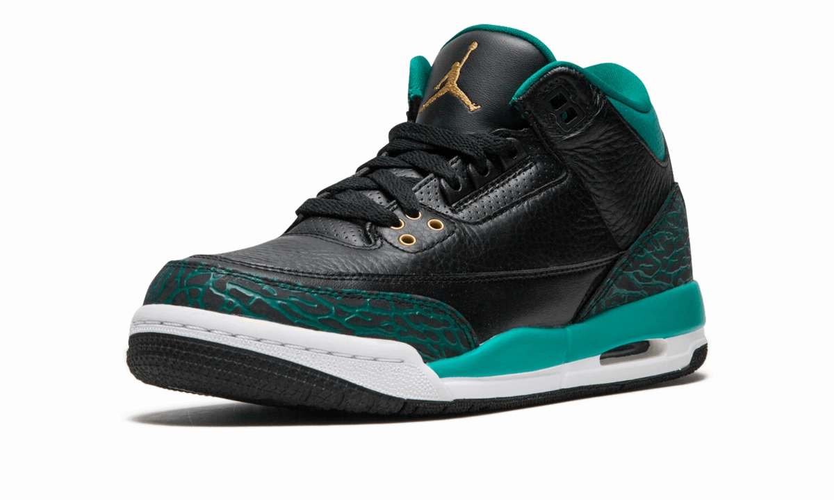 Sleek Ease Urban Run Air Jordan 3 Retro GS "Teal"