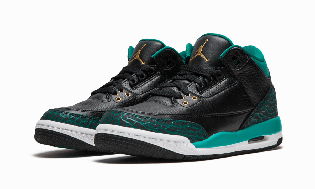 Cushion Comfort Air Jordan 3 Retro GS "Teal"
