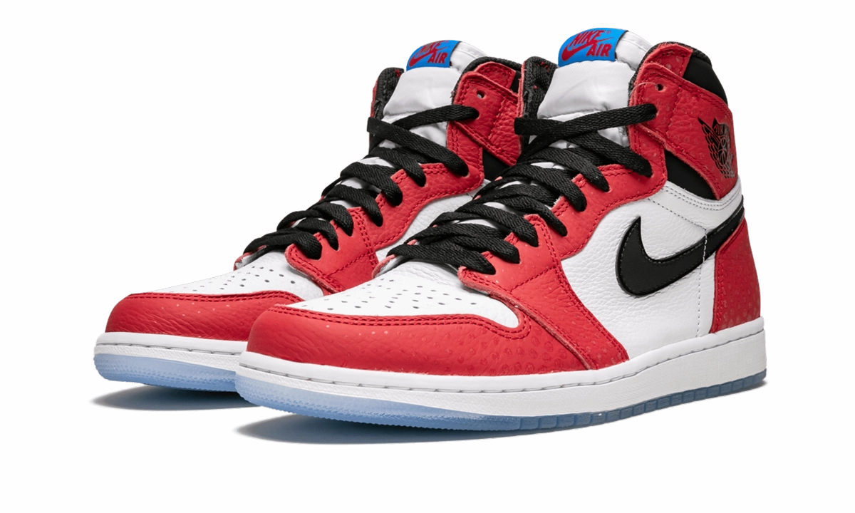 Air Jordan 1 Retro High OG "Spider-Man: Origin Story" Comfy Walk Cushioned arch