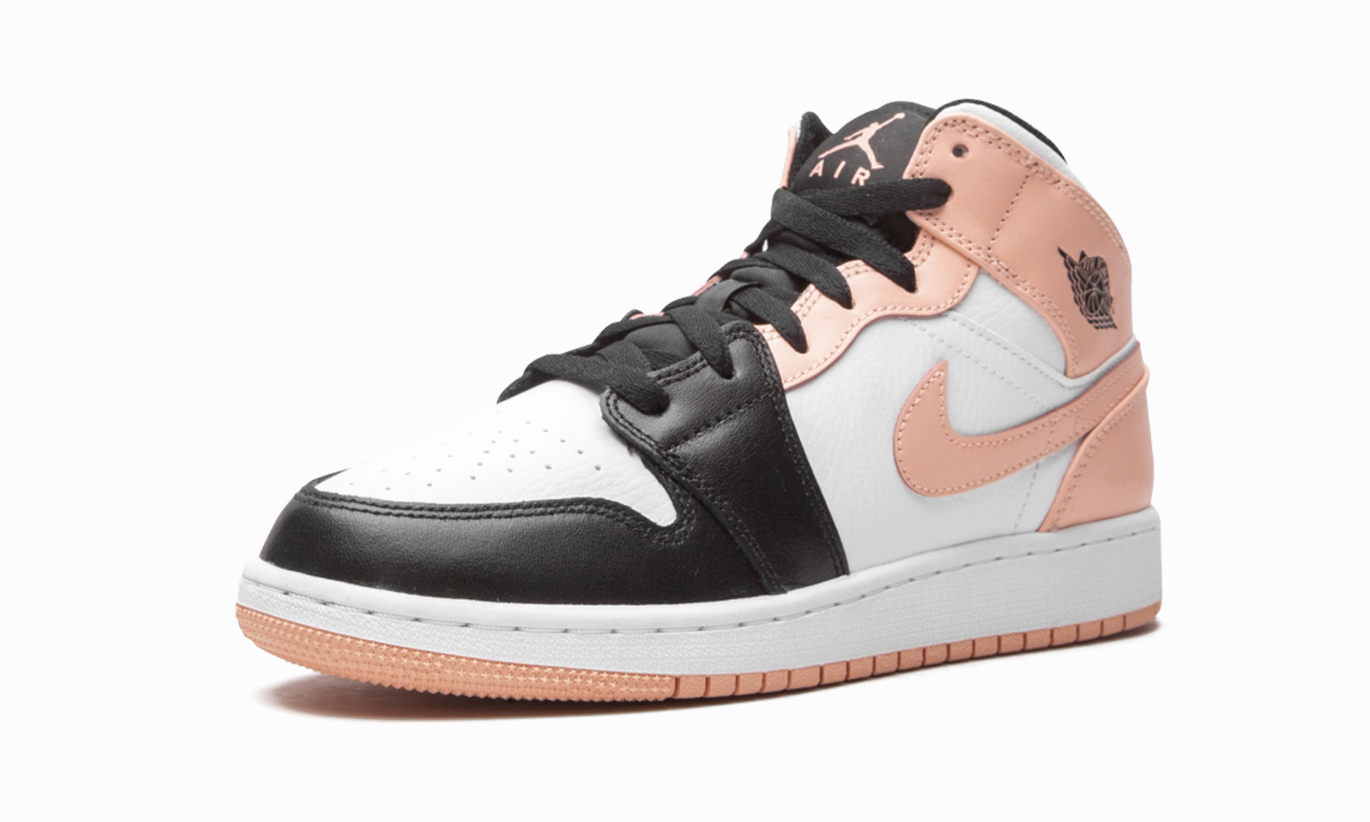 Air Jordan 1 Mid GS "Arctic Orange" High Comfort Daily Steps
