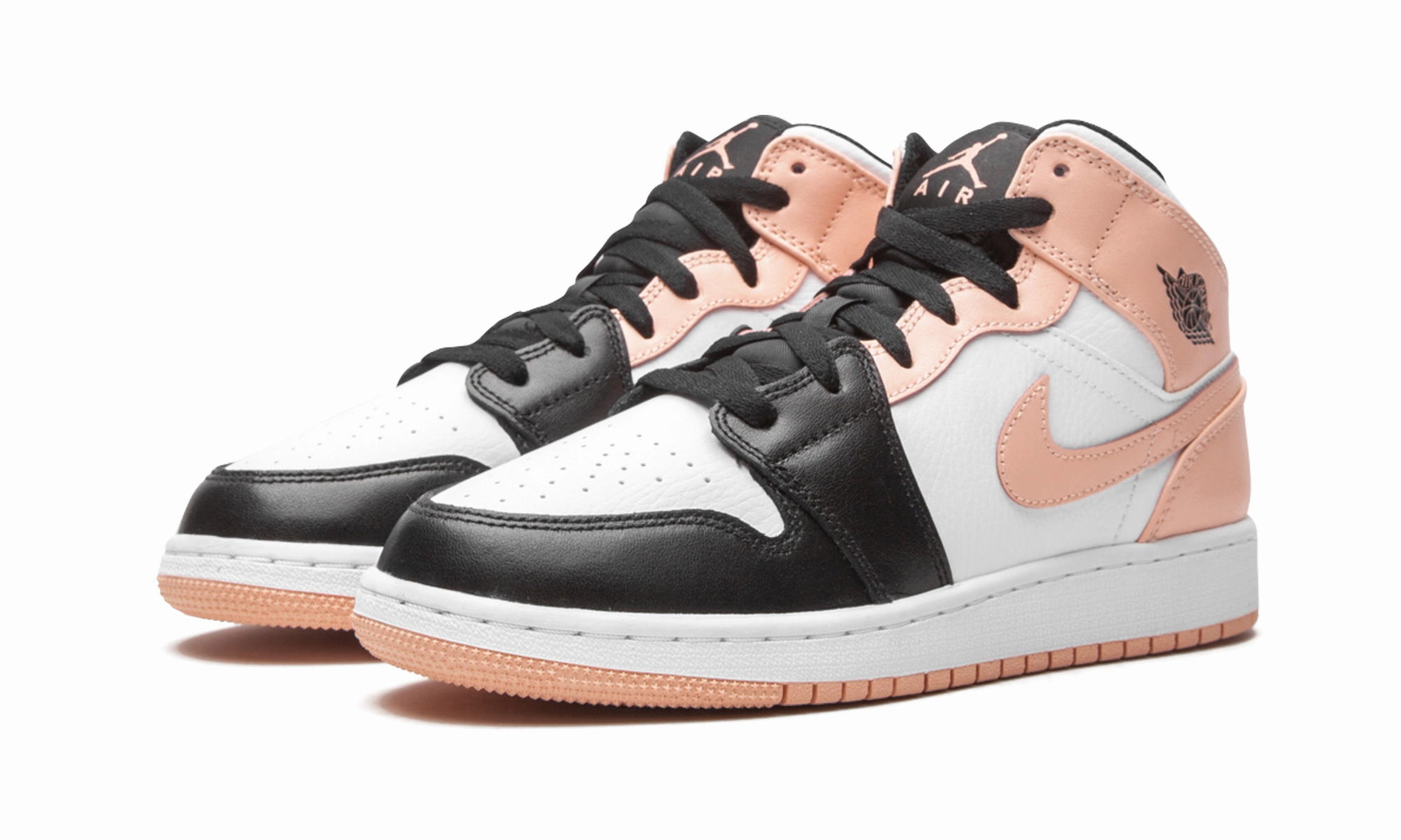 Road Fit Layered Comfort Air Jordan 1 Mid GS "Arctic Orange"