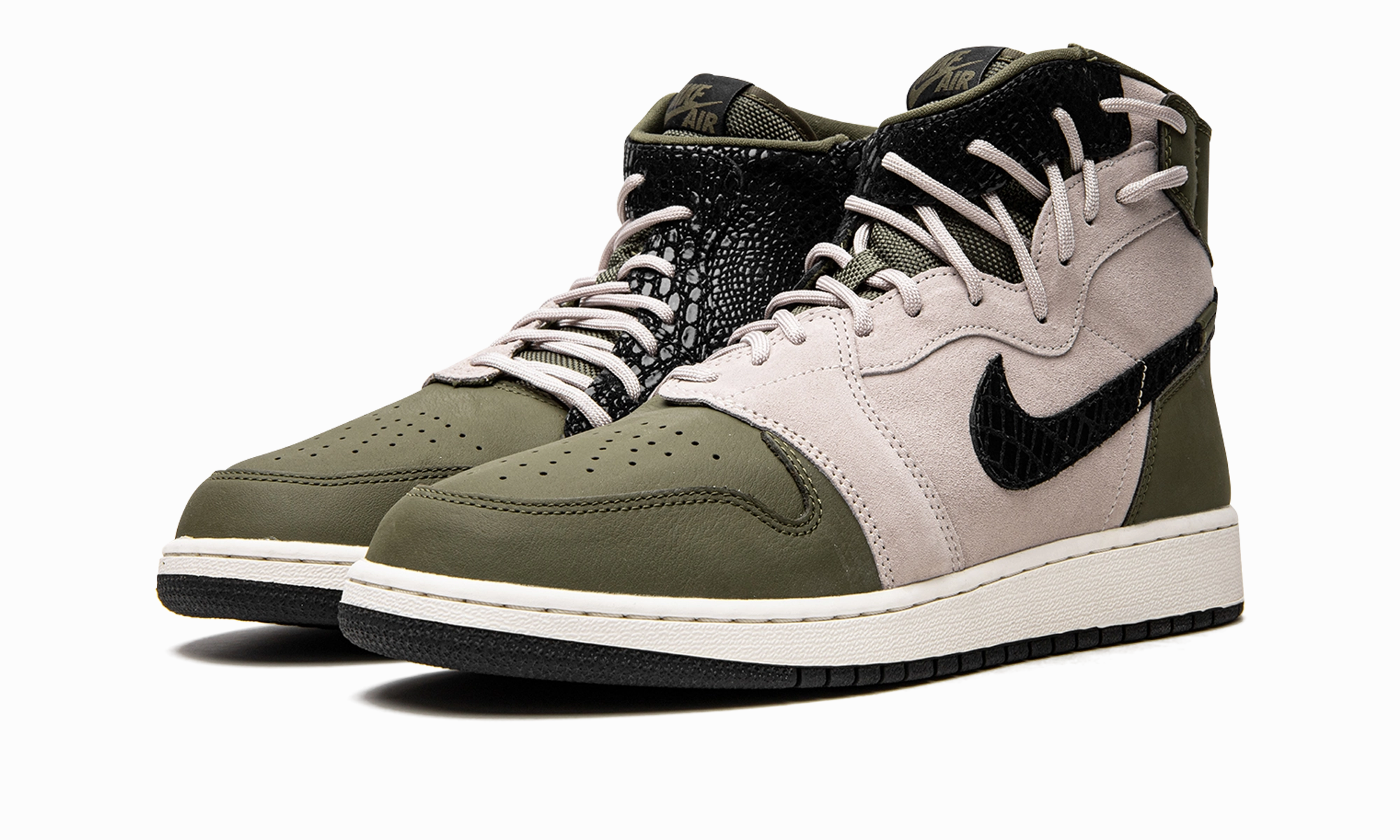 Flexibility Support AIR JORDAN 1 REBEL XX WMNS "Olive Canvas"