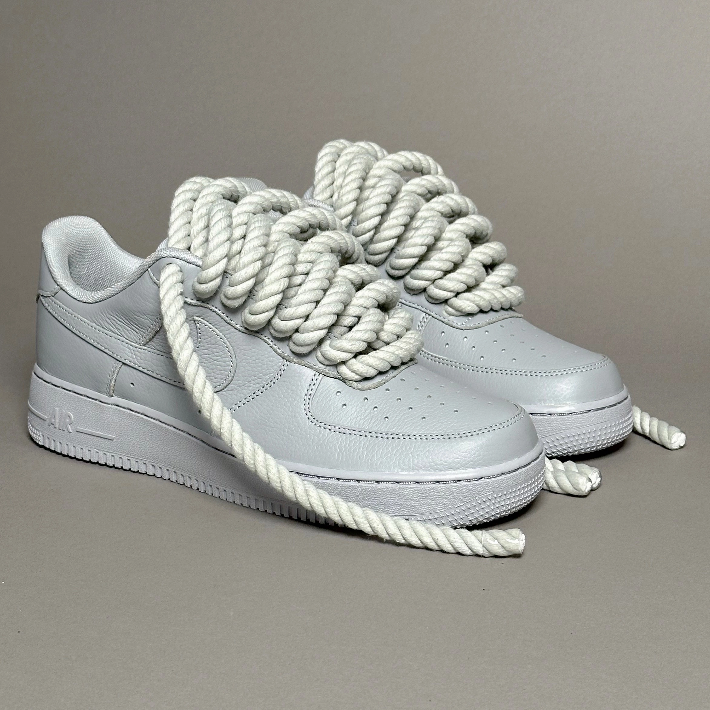 Nike Air Force 1 Pastel "Rope Laces Gray Tint" V2 high - tech running shoes Sunny day run