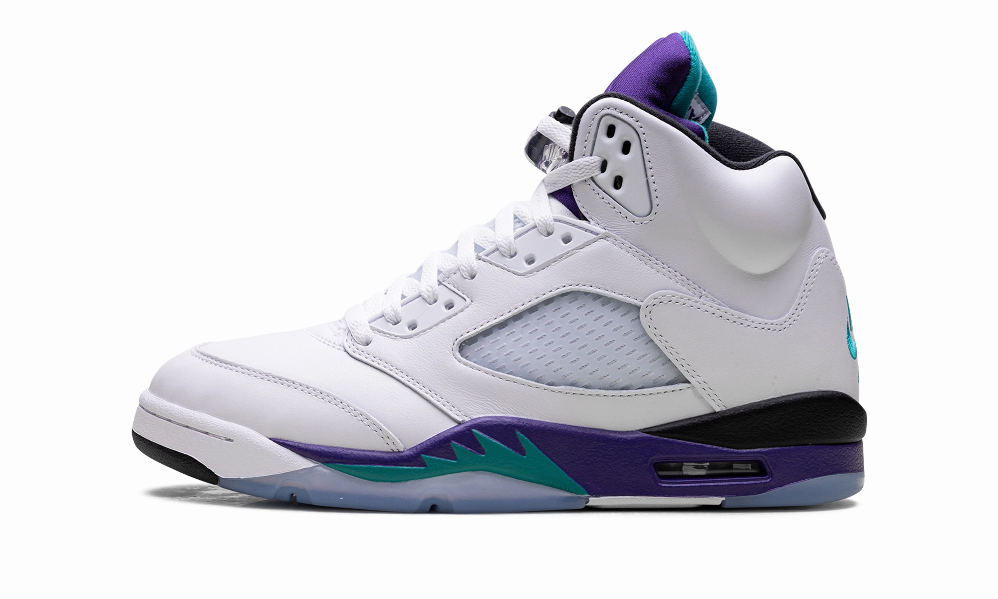 Air Jordan 5 Retro OG "Grape 2025" Patterned Cushioned Support