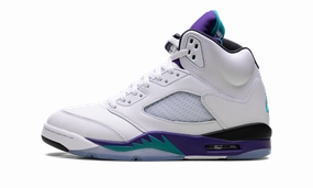 Air Jordan 5 Retro OG "Grape 2025" Patterned Cushioned Support