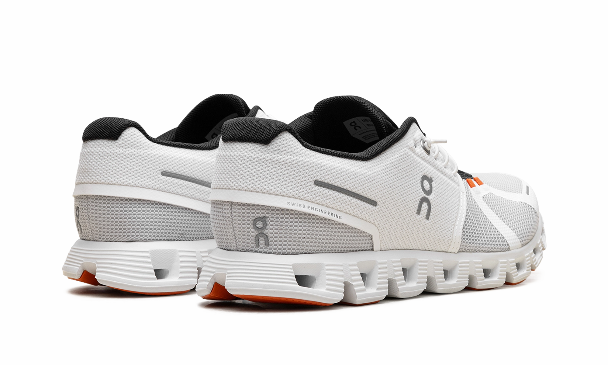 quarter - length running wear lace - up - design shoes Cloud 5 Push "White"