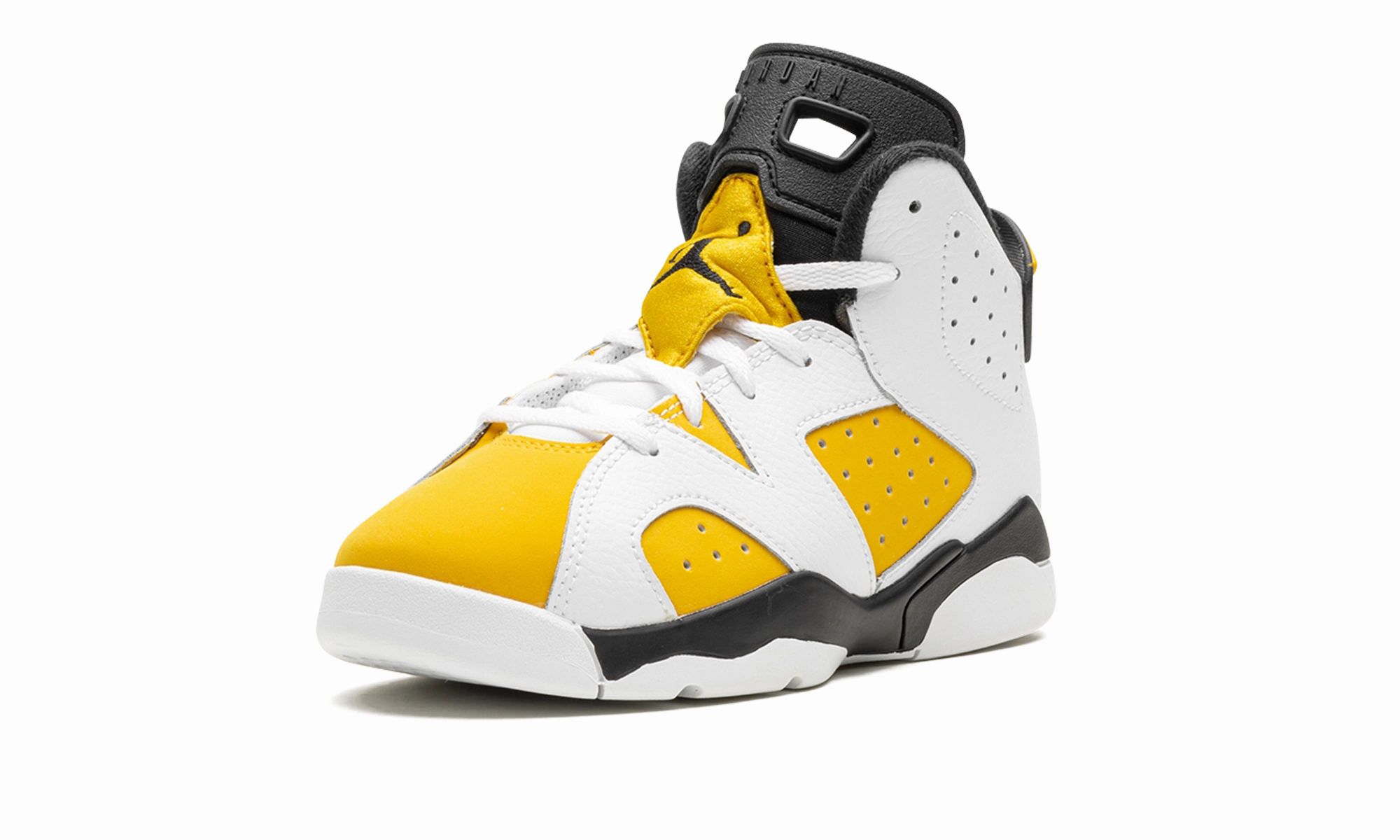 Air Jordan 6 PS "Yellow Ochre" Durable Construction Bluetooth Connectivity
