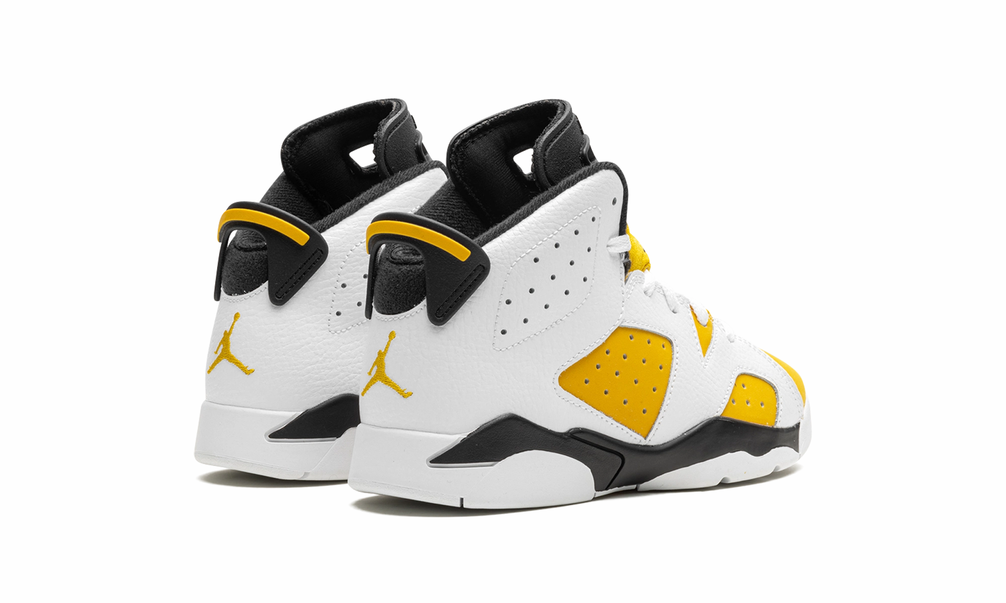 Air Jordan 6 PS "Yellow Ochre" marathoning running in a plastic bridge area shoes