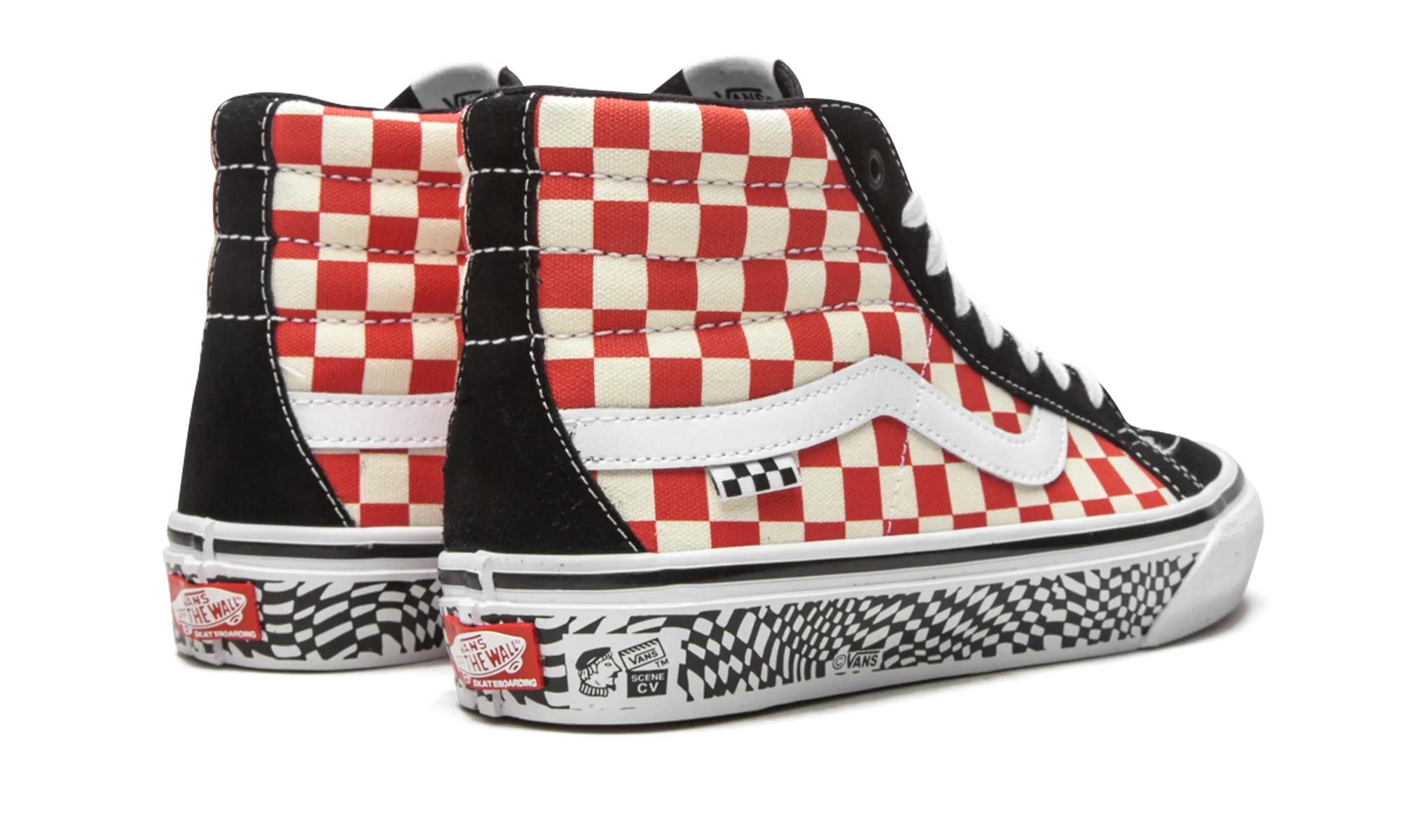 Stream Jog Day-to-Day Comfort Skate Sk8-Hi Reissue "Grosso '84 - Checkerboard"