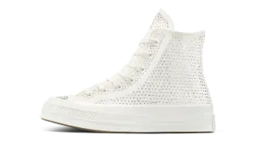 Flip Step Pastel Tones Chuck 70 Hi "Swarovski White"