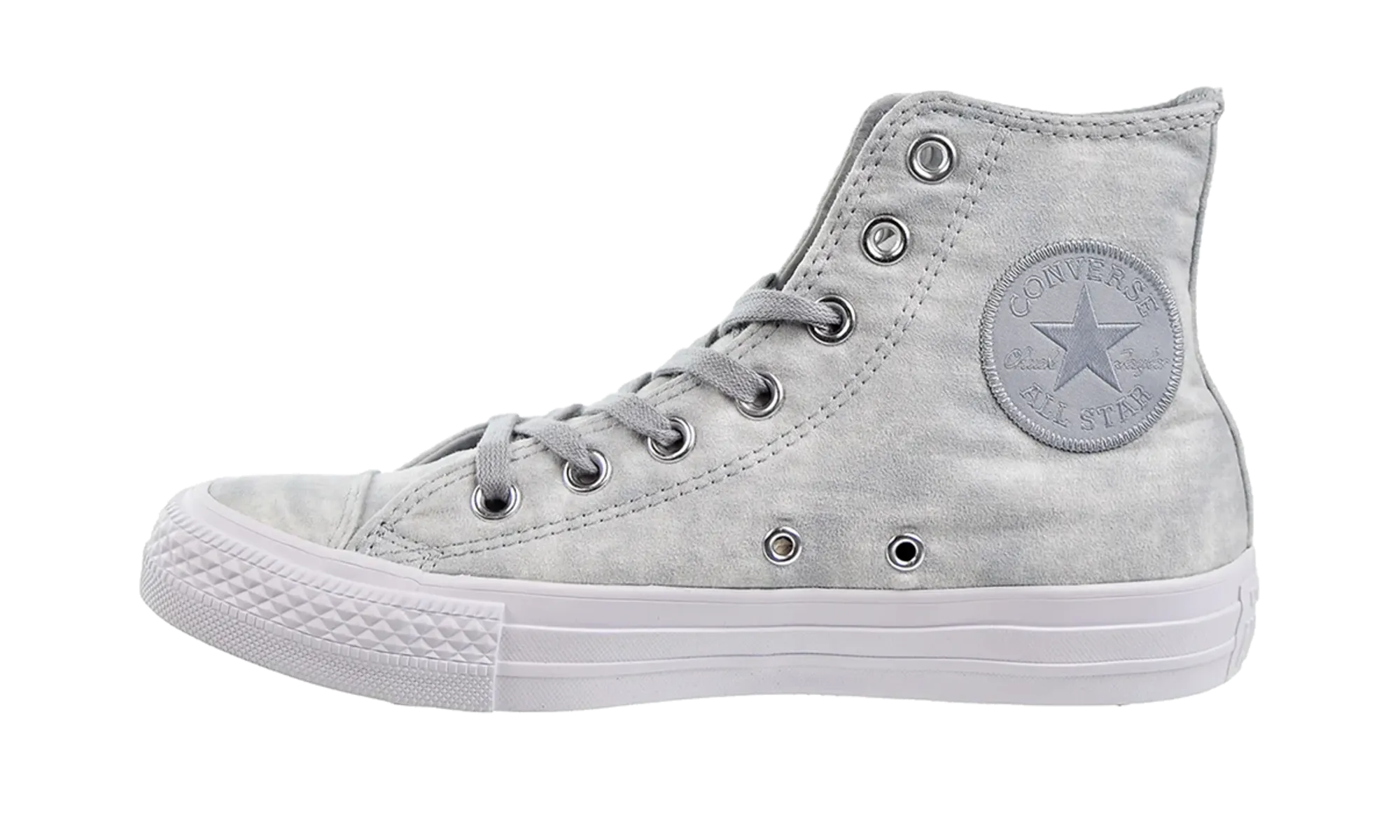 Chuck Taylor All Star Hi "Wolf Grey/Wolf Grey/White" Strong Grip