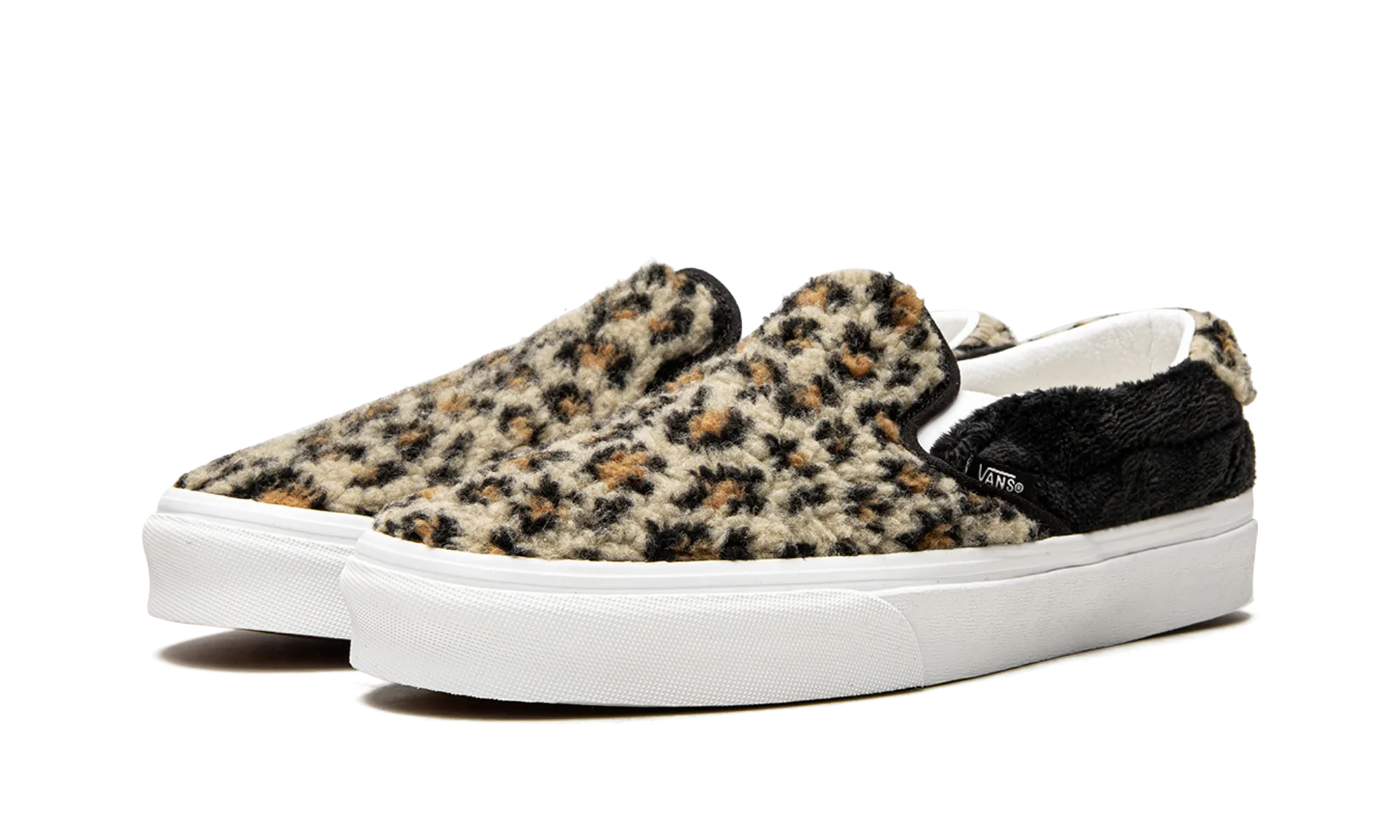 Slip-On 59 Sherpa "Leopard" Cherry Pop