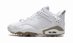 arch - support feature shoes Air Jordan 6 Low Golf "White Khaki"