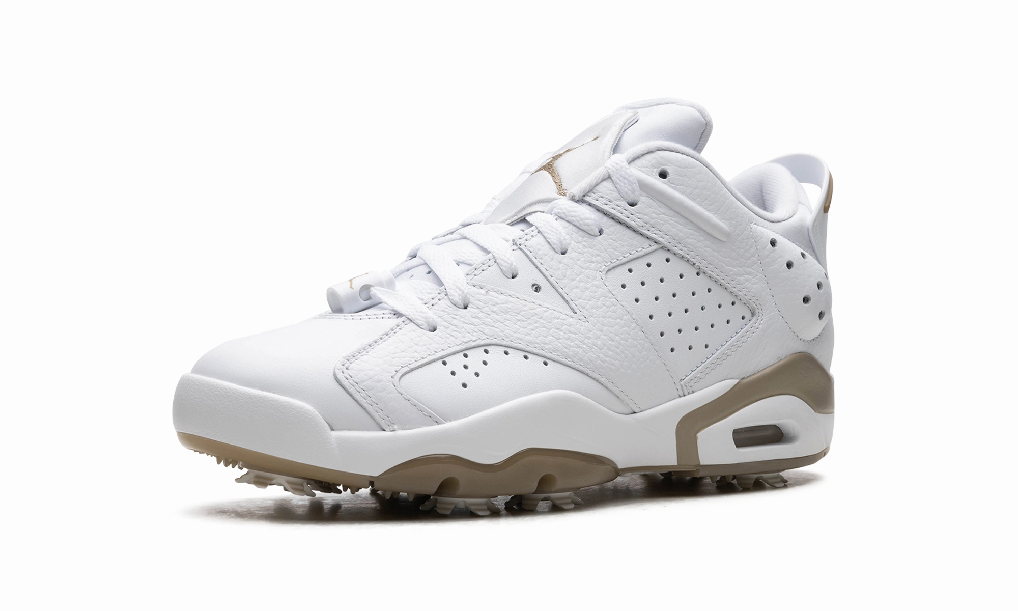 Air Jordan 6 Low Golf "White Khaki" gym - goer shoes