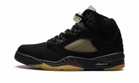 Air Jordan 5 "A Ma Manire- Black" breathable running choice