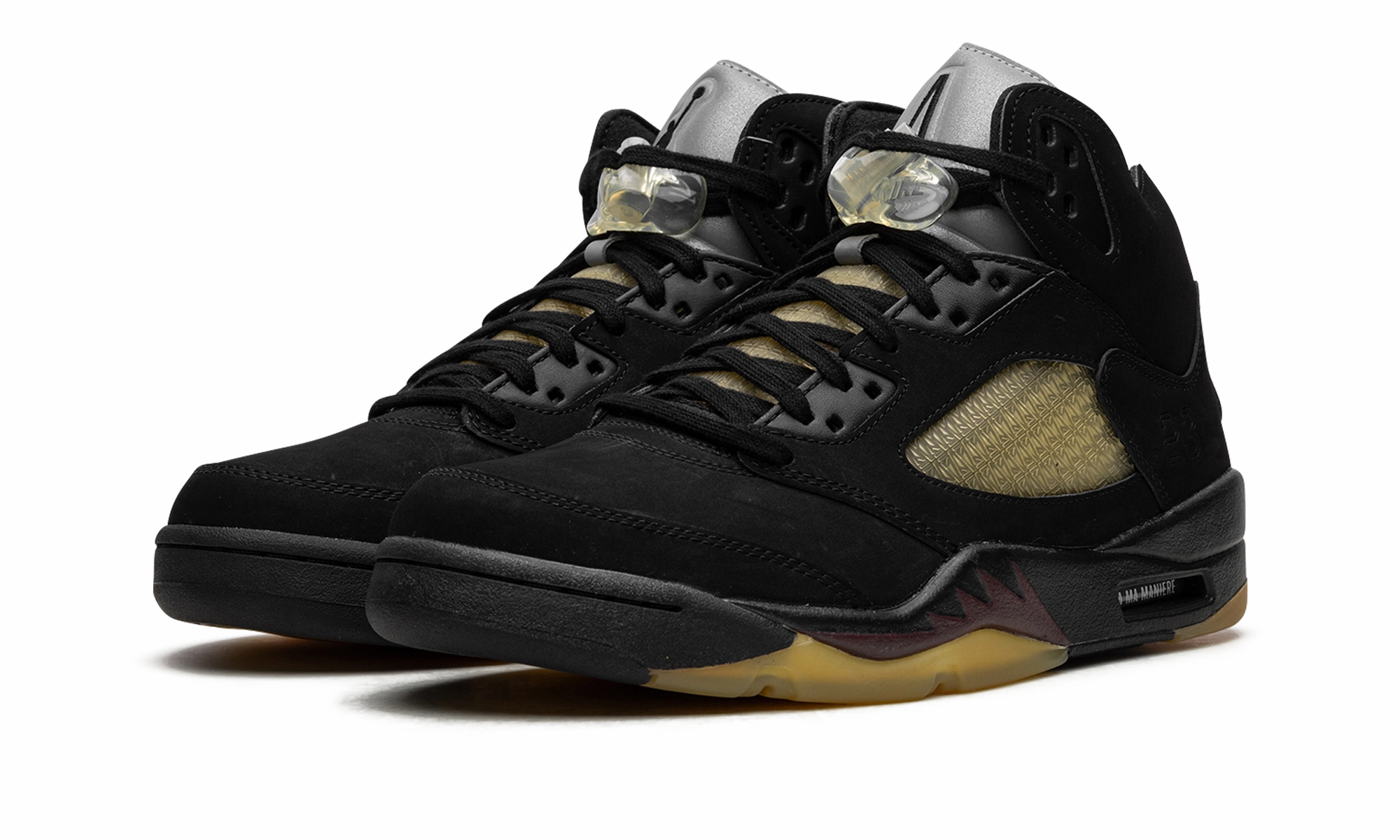 youth sizes Air Jordan 5 "A Ma Manire- Black"