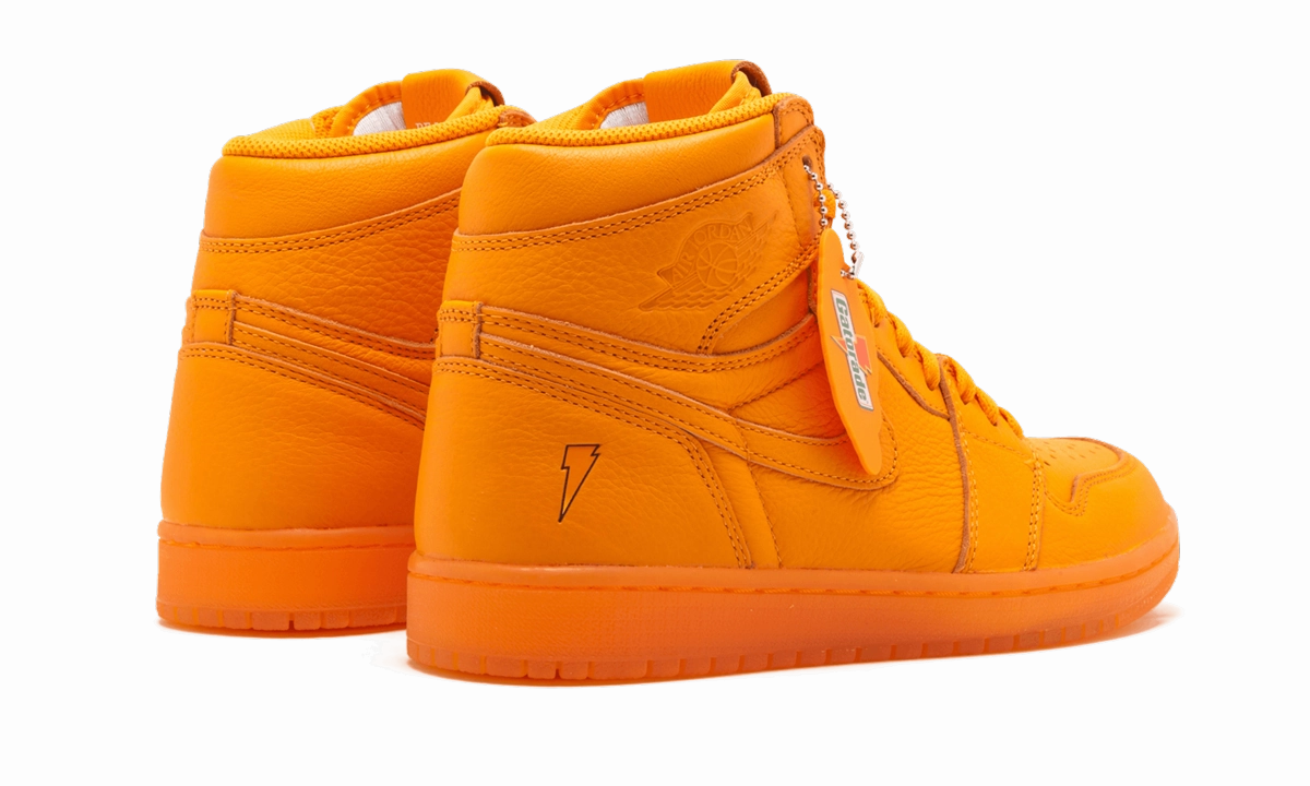 Air Jordan 1 Retro Hi OG G8RD "Gatorade - Orange" Sturdy flexibility Bold Color Scheme