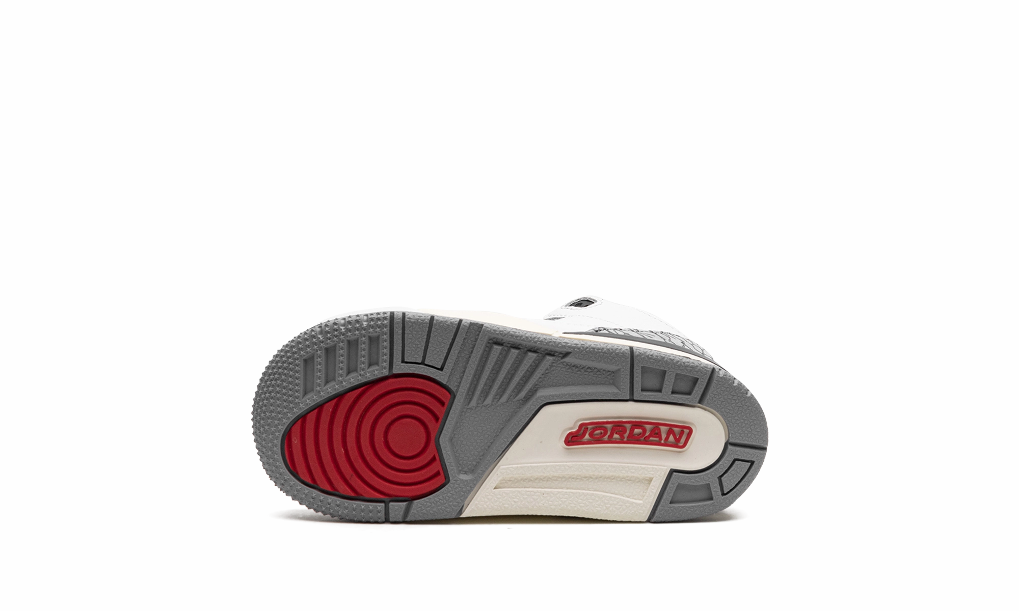 Running Trails Foot Hugging Air Jordan 3 TD "White Cement Reimagined 2023"