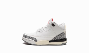Air Jordan 3 TD "White Cement Reimagined 2023" Swift Step Total Comfort