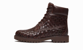 6 Inch Premium Lace Up Boot "Dark Brown" Clean Cut