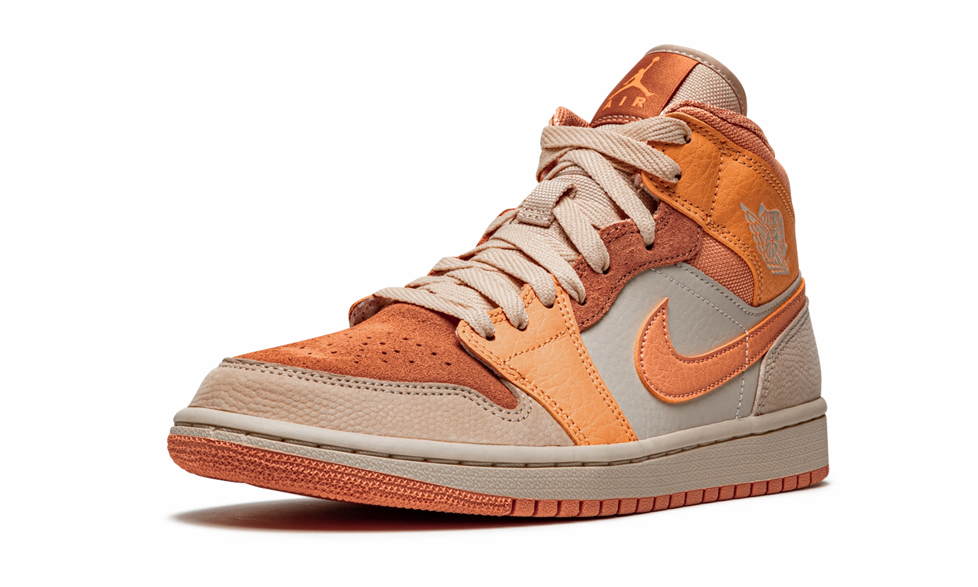 AIR JORDAN 1 MID WMNS "Apricot" Responsive Feel