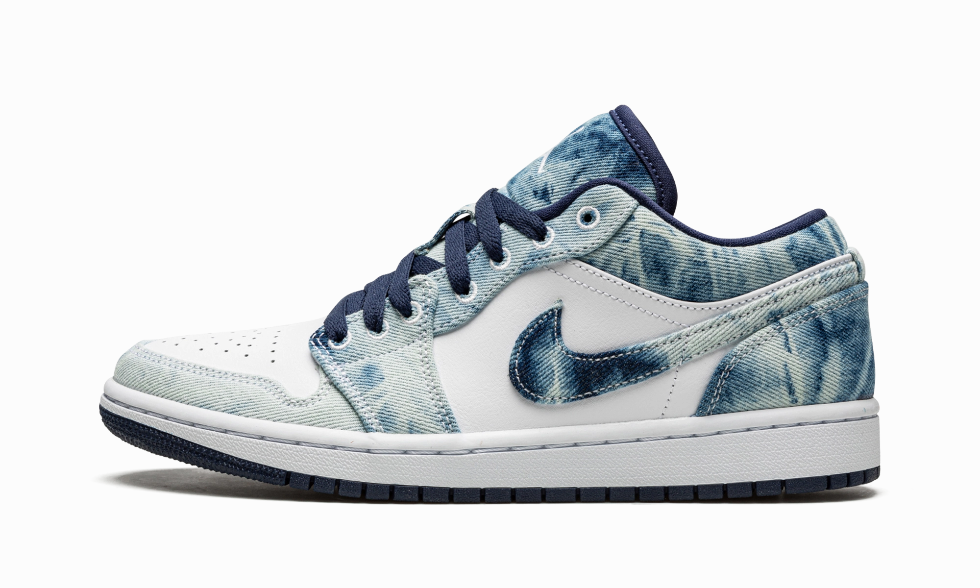 Breathable Fit Plush Fit Air Jordan 1 Low SE "Washed Denim"
