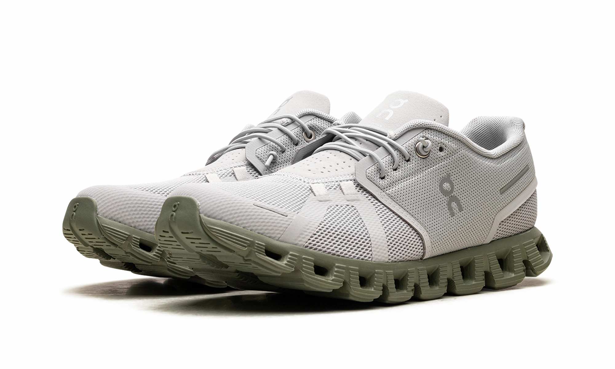 gravel biking shoes cold - weather Cloud 5 "Glacier Grey Reseda Green"