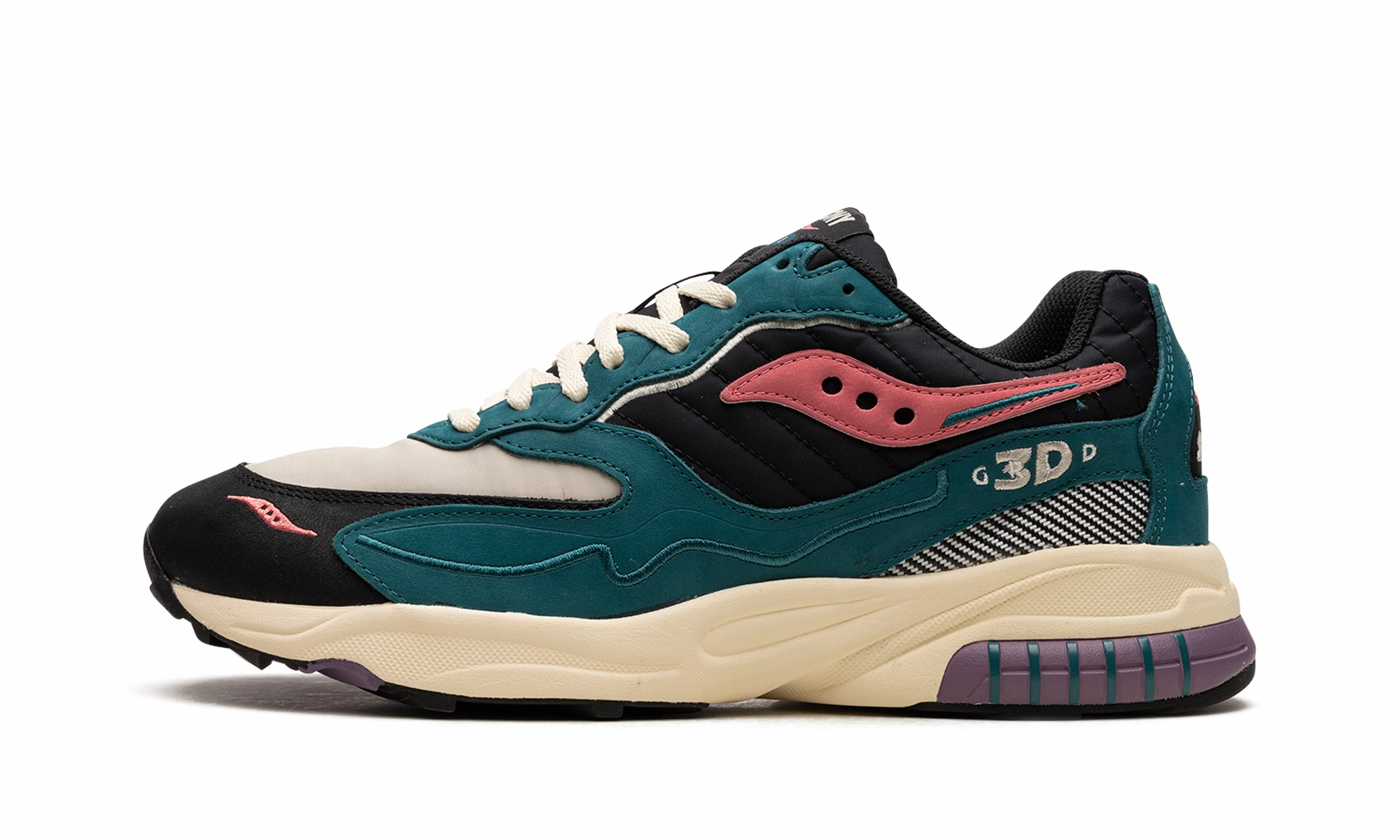 3D Grid Hurricane "Midnight Swimming" short - distance runner's shoe alternative Padded