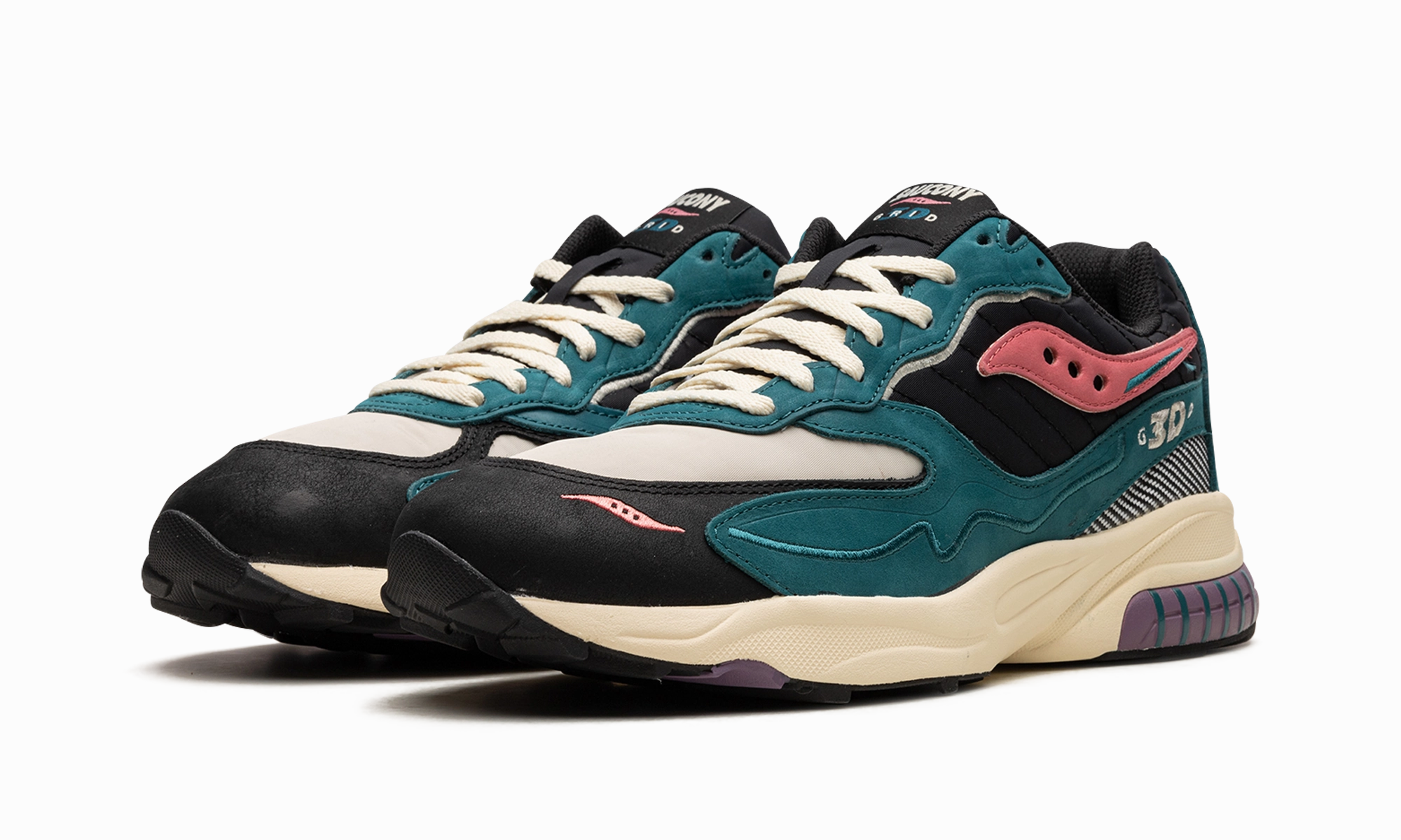 molded shoes running shoes for ultramarathons 3D Grid Hurricane "Midnight Swimming"