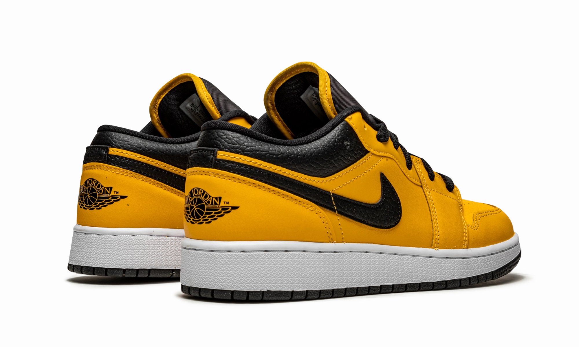 Elevated arch Sophisticated Look Air Jordan 1 Low GS "University Gold / Black"